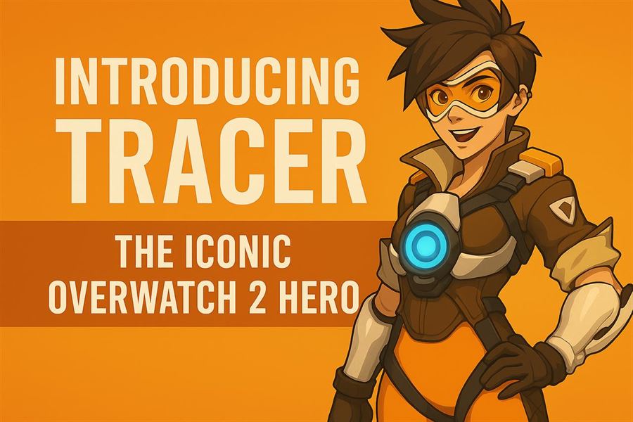 Introducing tracer - the iconic overwatch 2 hero
