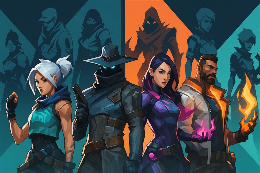 An overview of valorant characters